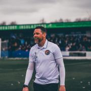 PROUD: Bury AFC boss Andy Welsh was delighted with his team’s display in the FA Cup win against Widnes Picture: Laura Fenton