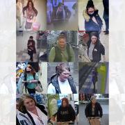 Can you help police identify woman in connection with series of thefts?