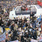 The papal visit in 1982