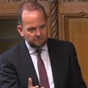 Bury North MP James Daly speaking in the House of Commons on Thursday