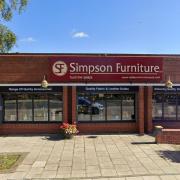 Simpson Furniture, on Church Street, has announced a closing down auction