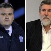 Stewart Day, left, and Steve Dale, right, have been declared bankrupt