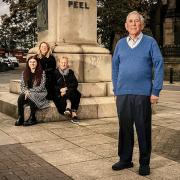 Ike Alterman and his family as pictured by Simon Hill