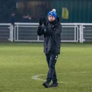 PROUD: Bury AFC boss Andy Welsh was proud of his players after seeing their FA Vase adventure come to an end at Congleton Town Picture: Phi Hill