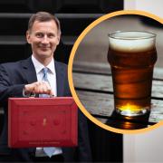 Jeremy Hunt announces duty freeze for draught beer in pubs at Spring Budget (PA)