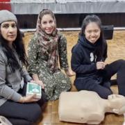 A First Aid session at the Mosses Centre