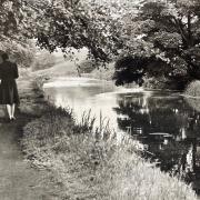 Walk along the canal, 1975