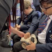 Derby pupils learn how to stop a bleed