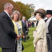 Alistair and Joan with Princess Anne