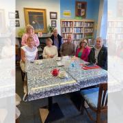 Volunteers from new group Tottington Civic Pride with council officer Kathy Taylor and  Cllr Yvonne Wright
