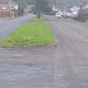 The resurfacing works on Nuttall Road in Ramsbottom