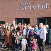 The opening event for East Bury Family Hub