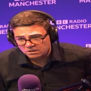 Andy Burnham in the hot seat on BBC Radio Manchester (Picture: BBC Radio Manchester)