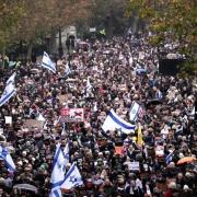 The march at the weekend was organised by the charity Campaign Against Antisemitism