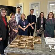 Bury Hospice welcomed staff from its gold patron, Cranswick Continental Foods, to its site
