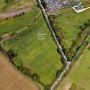 The location plan for the Whitefield burial site (Picture: Bury Council planning portal)