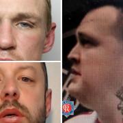 Police are searching for three men