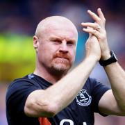 Everton manager Sean Dyche applauds the fans after the win over Sheffield United (Peter Byrne/PA)