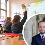 Bury North MP James Daly, inset, has welcomed plans for a new SEND school in the borough