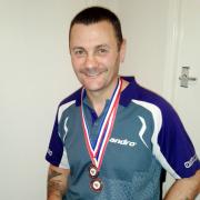 SUCCESS Steve Parry won silver and bronze in his latest ranked tournament