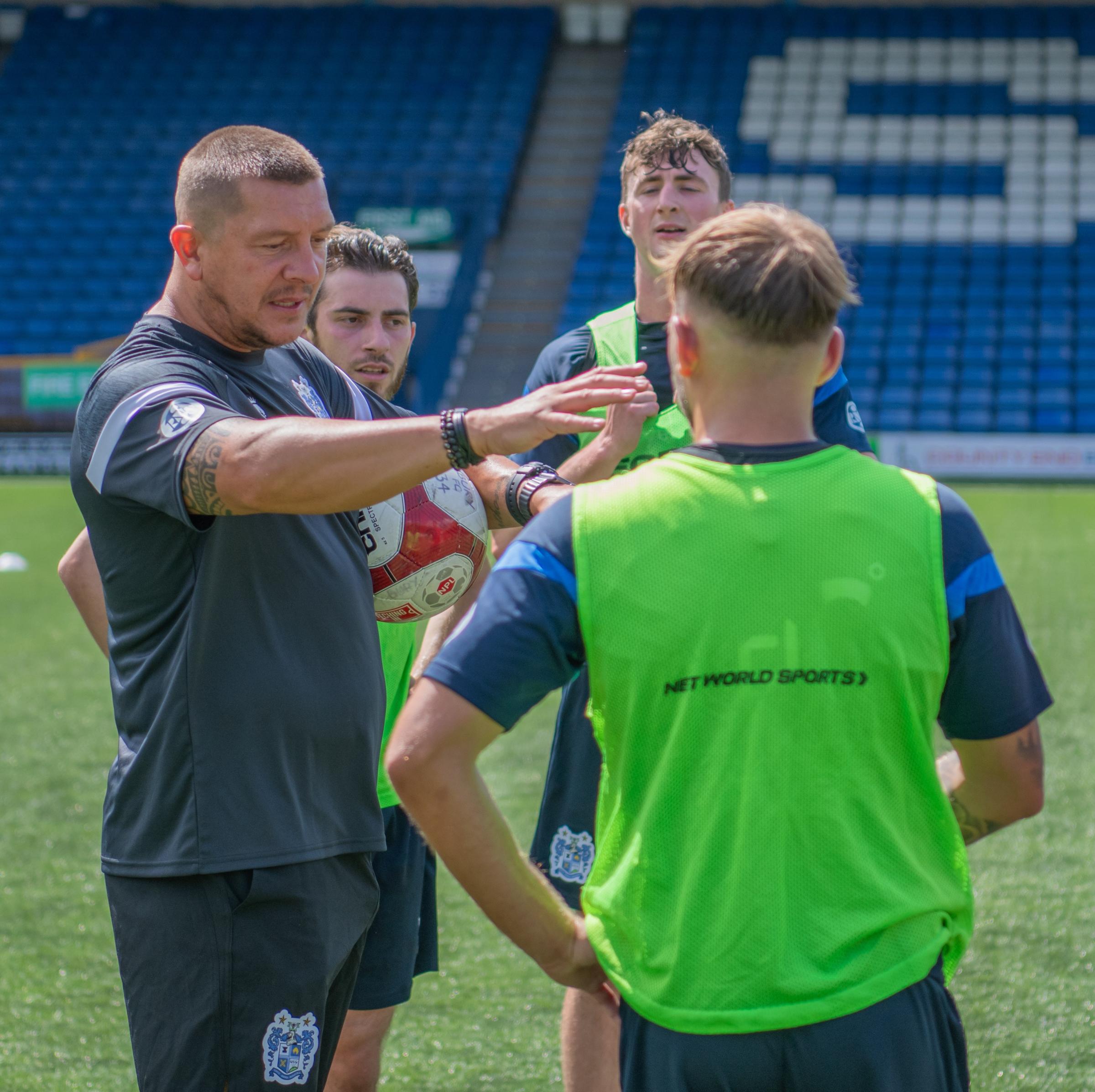 Johnson sets out challenge to trialists as Bury kick off pre-season schedule