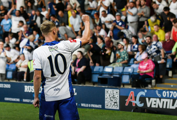Match report: Allen saves late penalty as Bury win thriller against Curzon Ashton