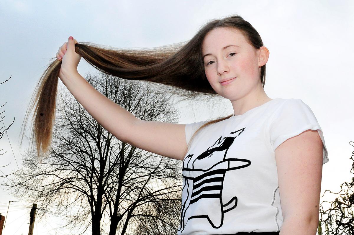 Teenager to have her long hair cut short to make wig for child with cancer  | Bury Times