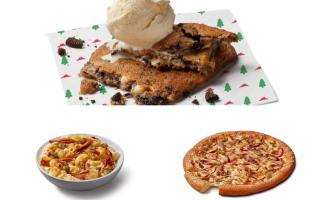 Pizza Hut has announced 3 items that are on its Christmas menu this year (Pizza Hut/Canva)