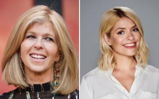 (left to right) Kate Garraway and Holly Willoughby. Credit: PA