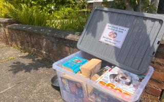 The book box on Freckleton Drive in Seddons Farm