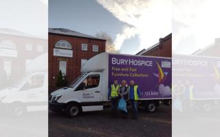 Hilton House sponsored a Bury Hospice van to be wrapped