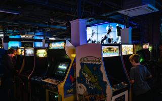 Arcade pieces featured in the film