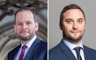Bury MPs James Daly and Christian Wakeford