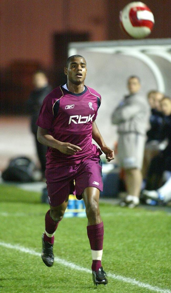 Ricardo Vaz Te during his early days playing at Bolton Wanderers