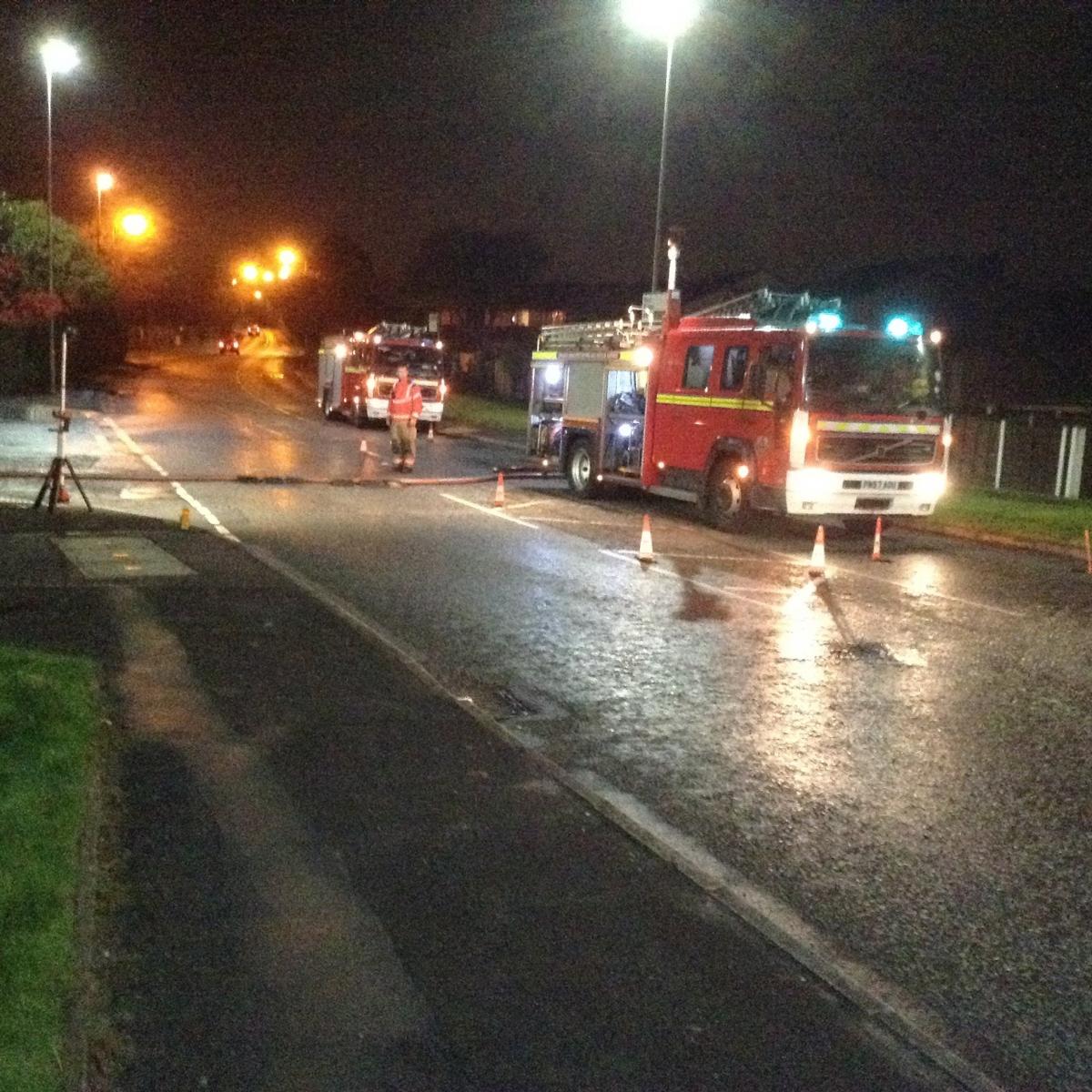Firefighters Tackle Fire At Bradley Fold Garden Centre Radcliffe Moor Road Bury Times