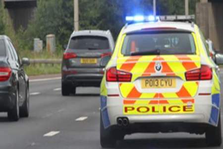 M6 driver pulled over after calling mum to see why 'police car wasn't going past'