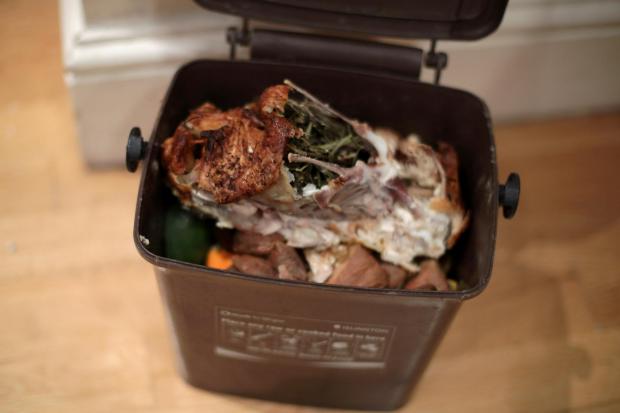Food recycling bin. Picture: Yui Mok/PA Wire
